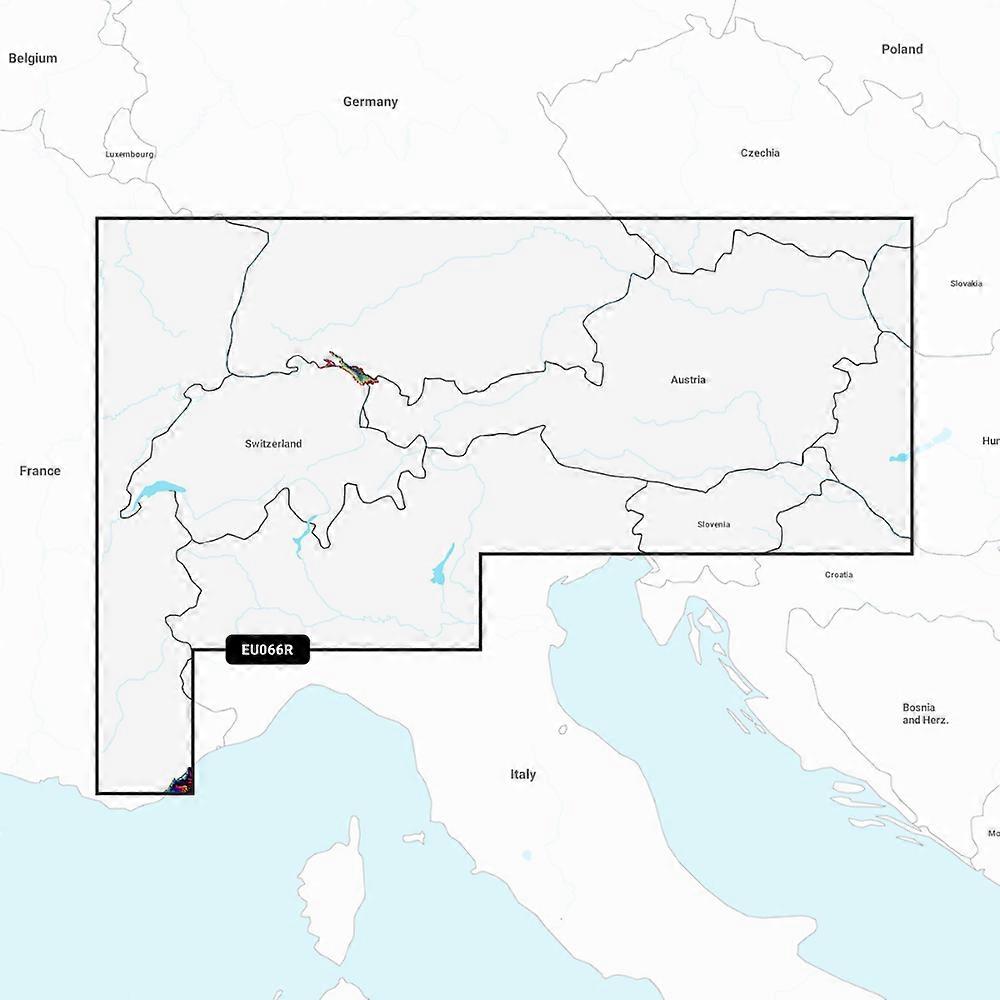 Garmin Navionics Vision+ Chart: Eu066r - Alpine Lakes & Rivers
