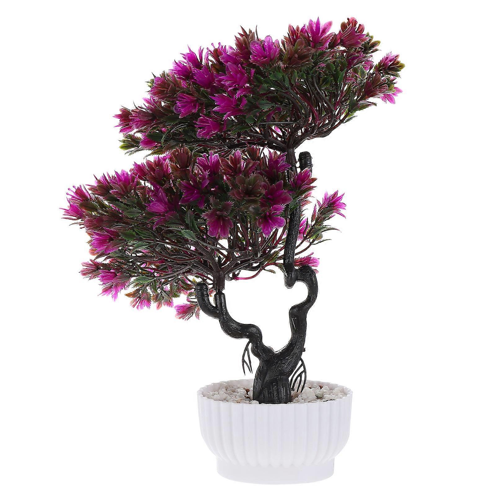Artificial Bonsai Tree Ornaments for Creative Decoration 3Pcs Set