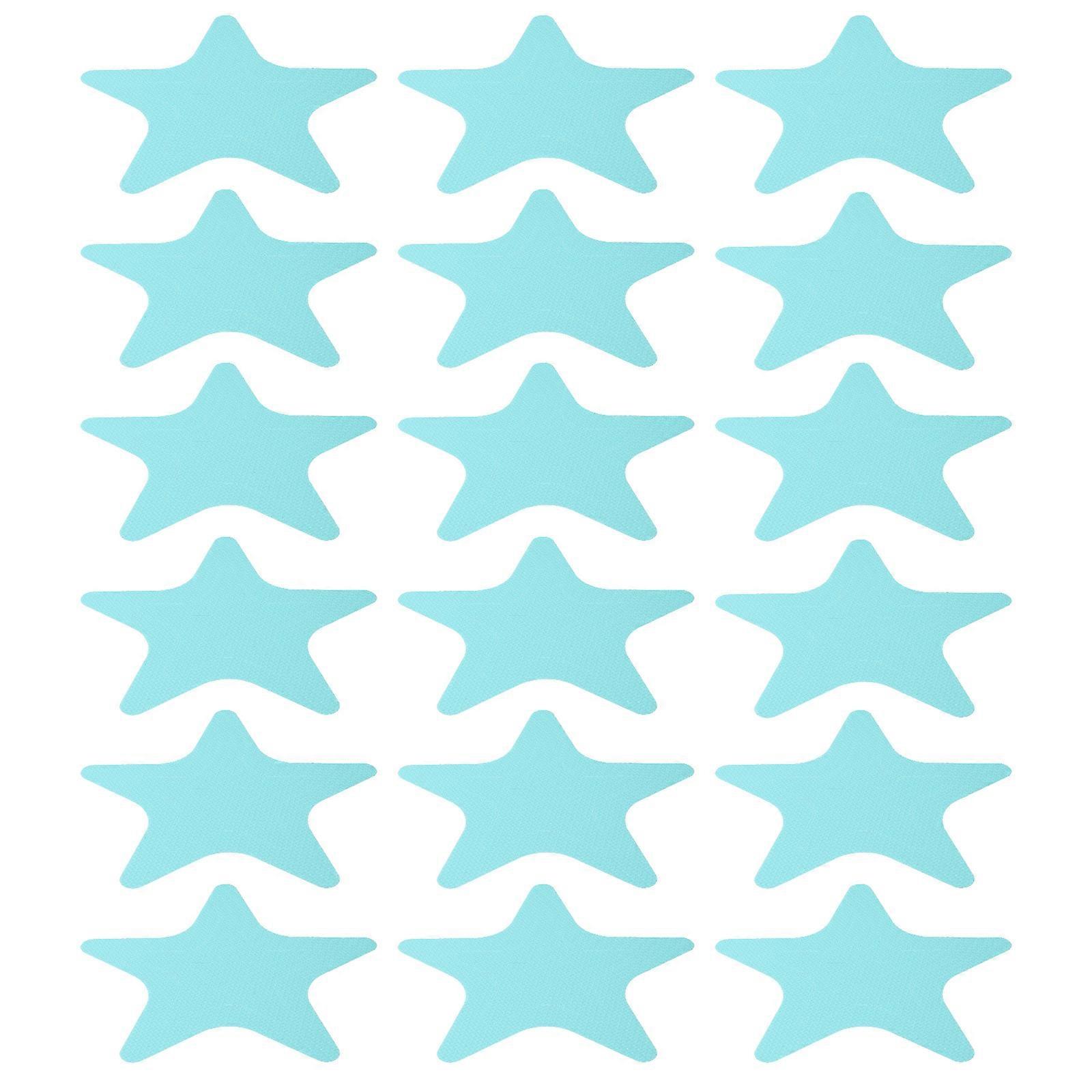 Bathroom Non Slip Sticker Pentagram Design for Floor Use 60Pcs
