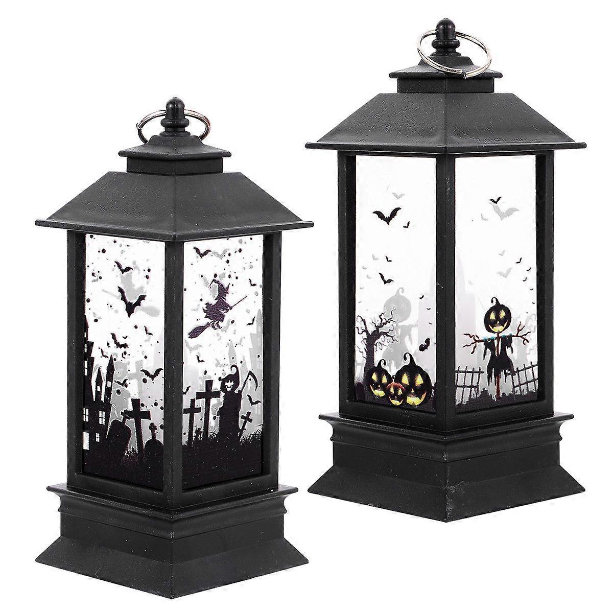4Pcs Candle Shaped LED Light Halloween Home Decoration Ideal For Creating Festival Atmosphere With Warm Color Lighting