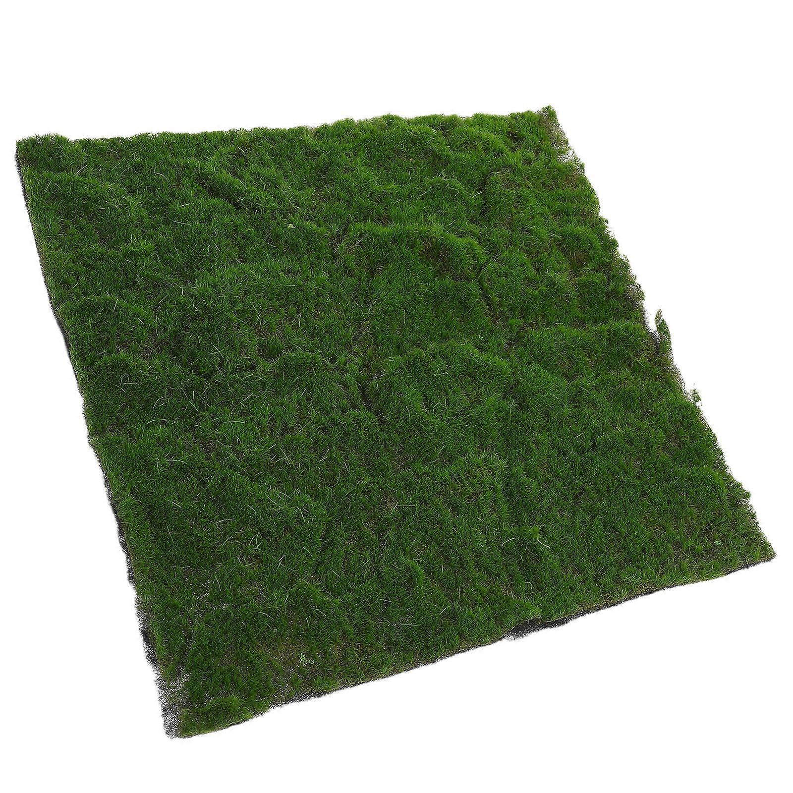 Artificial Moss Mat for Crafts Providing Realistic Decoration 4Pcs Set