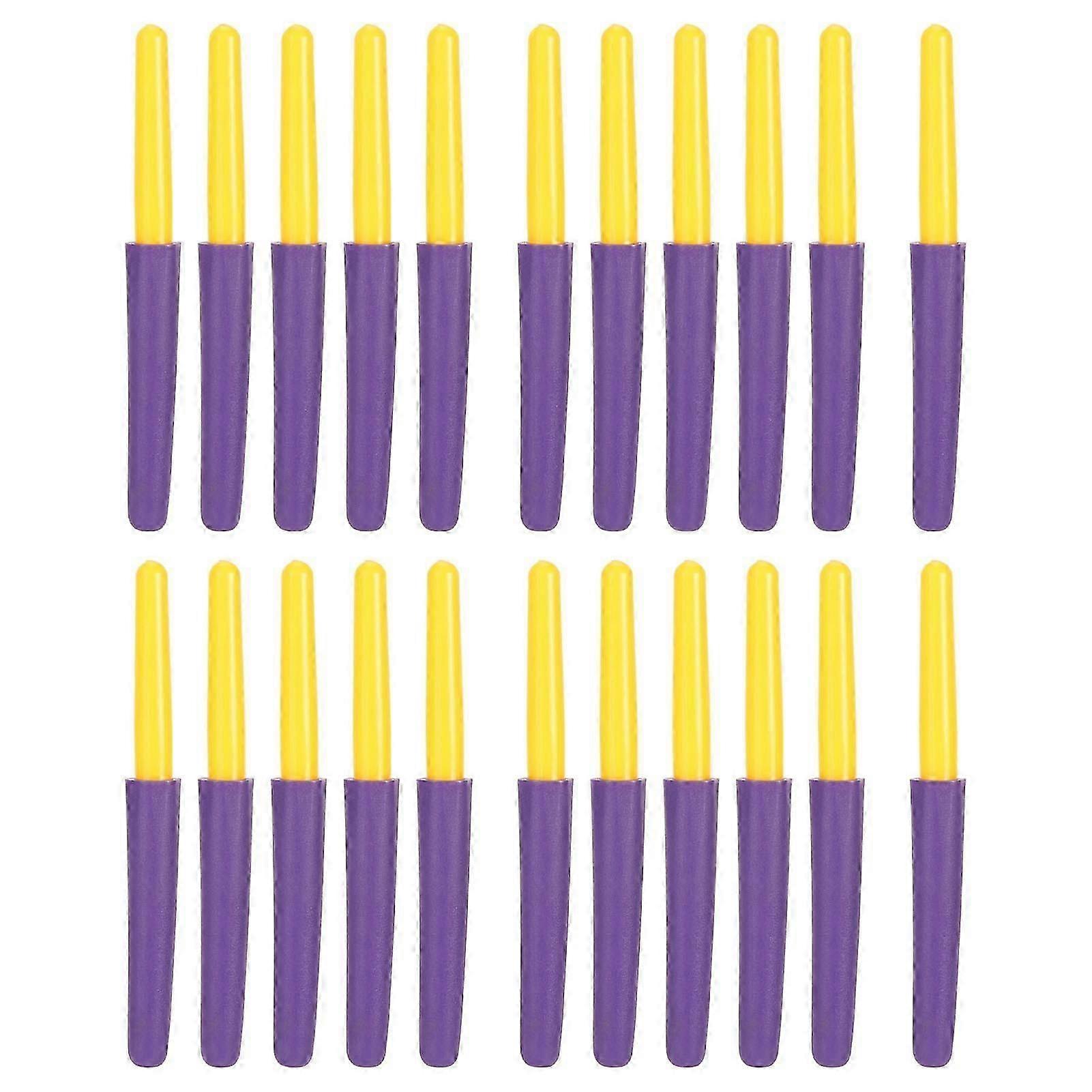 22 st. spärrkrok virknål halkfri handtag spärrkrok verktyg hårkrok nål stickverktyg för mikroflätor hårförlängning