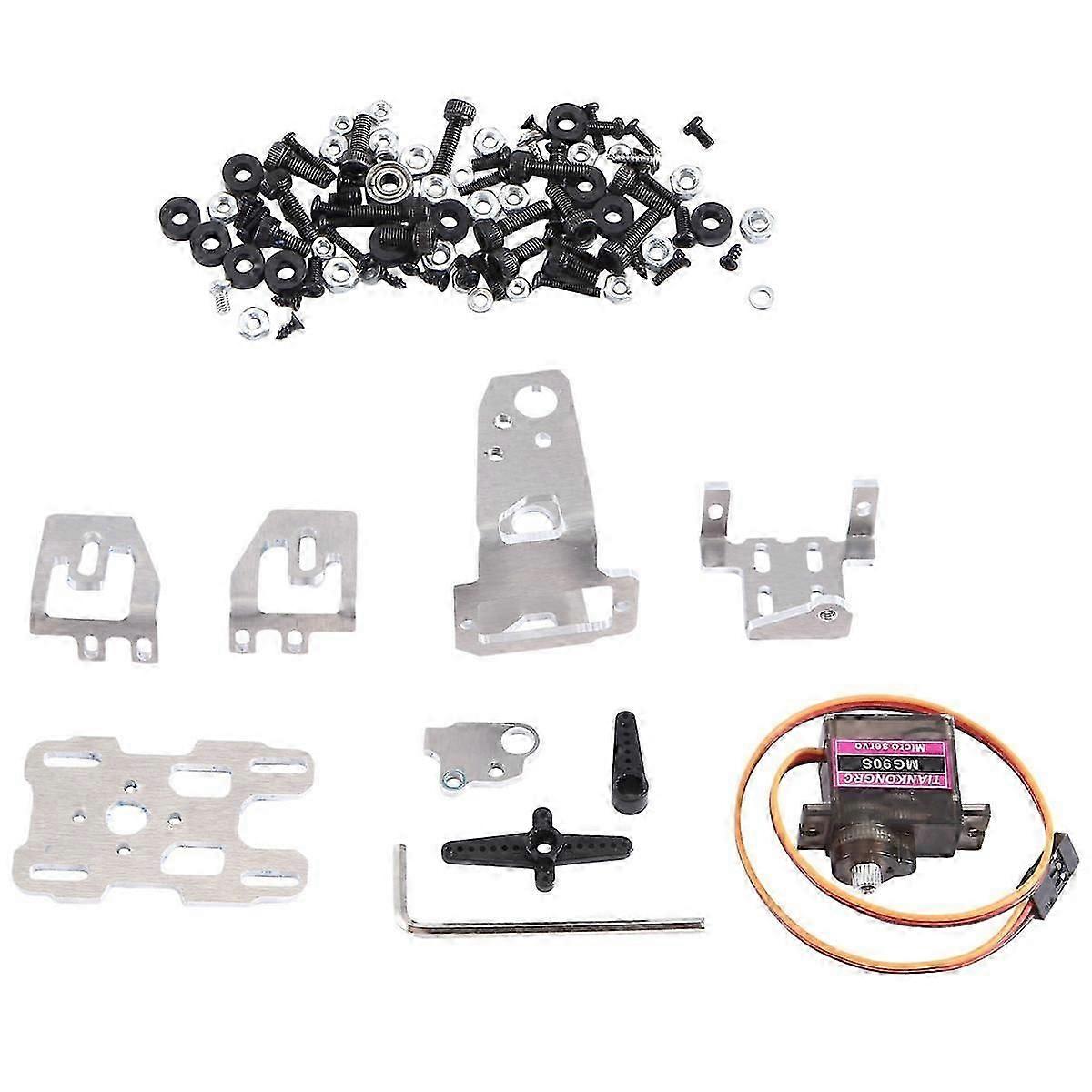 Camera Dual Axle Gimbal Bracket with Cooling Fan Without 2 Servo ,9G Servo Pan Mount Stand for FPV