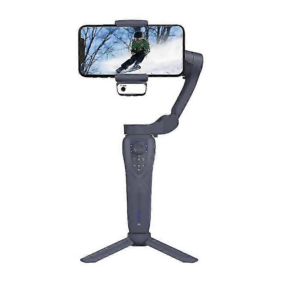 For Desiontal F12 Threeaxis Foldable Handheld Stabilizer Mobile Phone Gimbal With Ai Face Tracking F