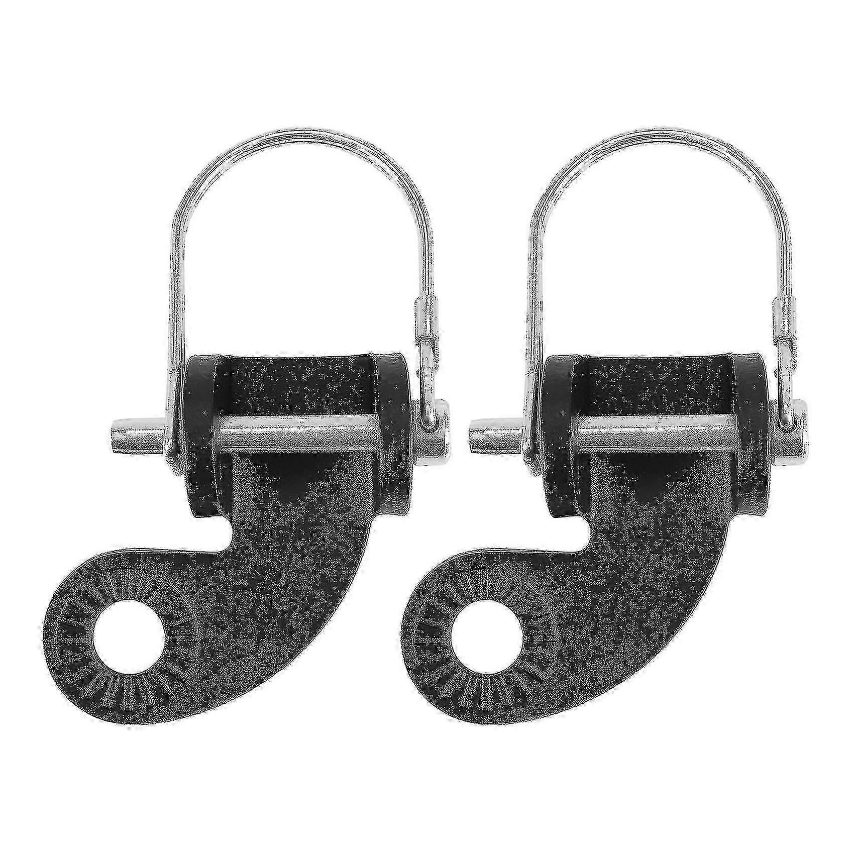 2 st. 12 mm dragkrok för Burley cykelkärror - ersättning för cykelkärradrag - koppling för cykelkärra