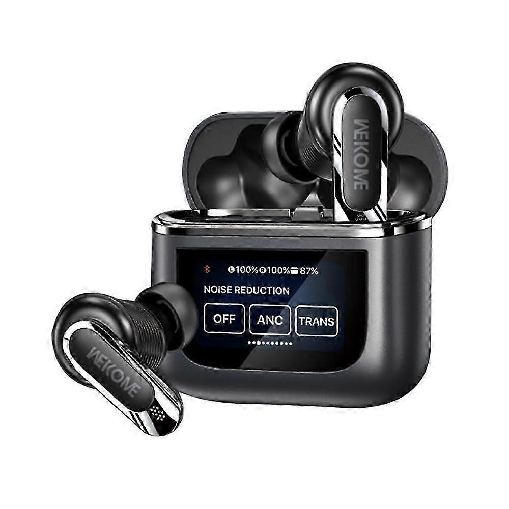 WK Beluga S9 شاشة ملونة ذكية سماعة بلوتوث لاسلكية حقيقية للحد من الضوضاء