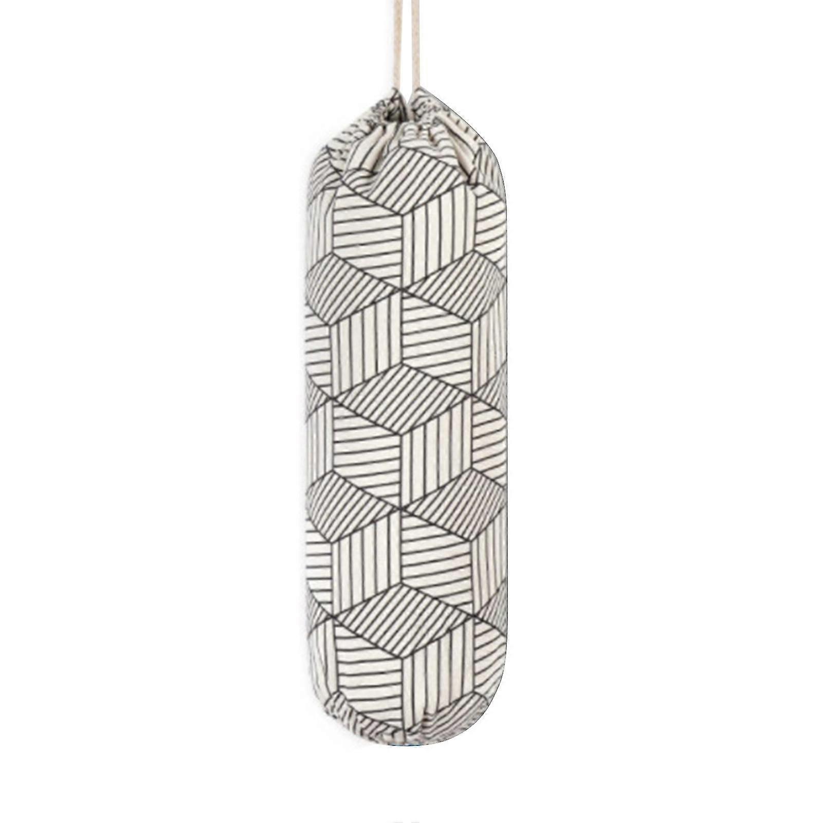 Wall Mount Reusable Plastic Bag Organizer with Hook