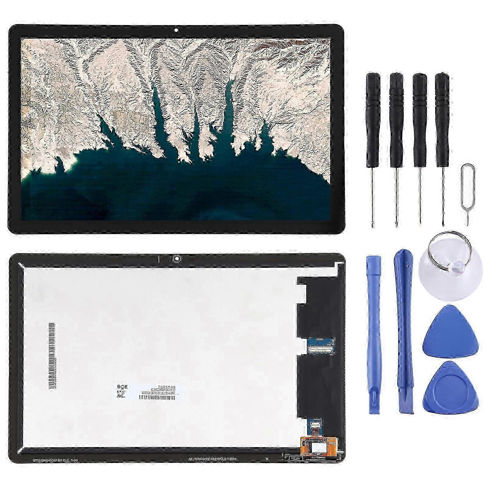 OEM LCD Screen for Lenovo Chromebook Duet (10.1 inch) CT-X636F CT-X636N CT-X636 with Digitizer Full Assembly (Black) miao7