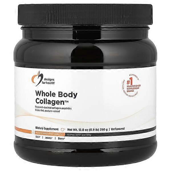 Designs For Health, Whole Body CollagenÃÂ¢ÃÂÃÂ¢, Unflavored, 13.8 oz (390 g)