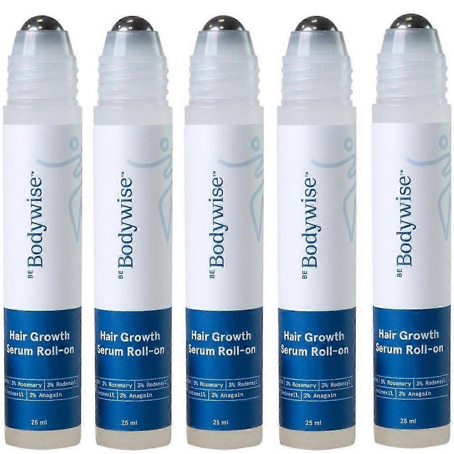 Be Bodywise -hiustenkasvuseerumi roll-on - 3% rosmariinia, 3% redensyyliä ja 2% - (25ml)