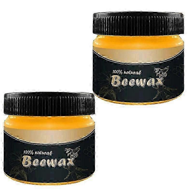 1 à 3 pièces de cire d'abeille naturelle, cire à bois traditionnelle, cire d'abeille polyvalente, cire à polir pour meubles pour le nettoyage et le polissage du bois, entretien des meubles