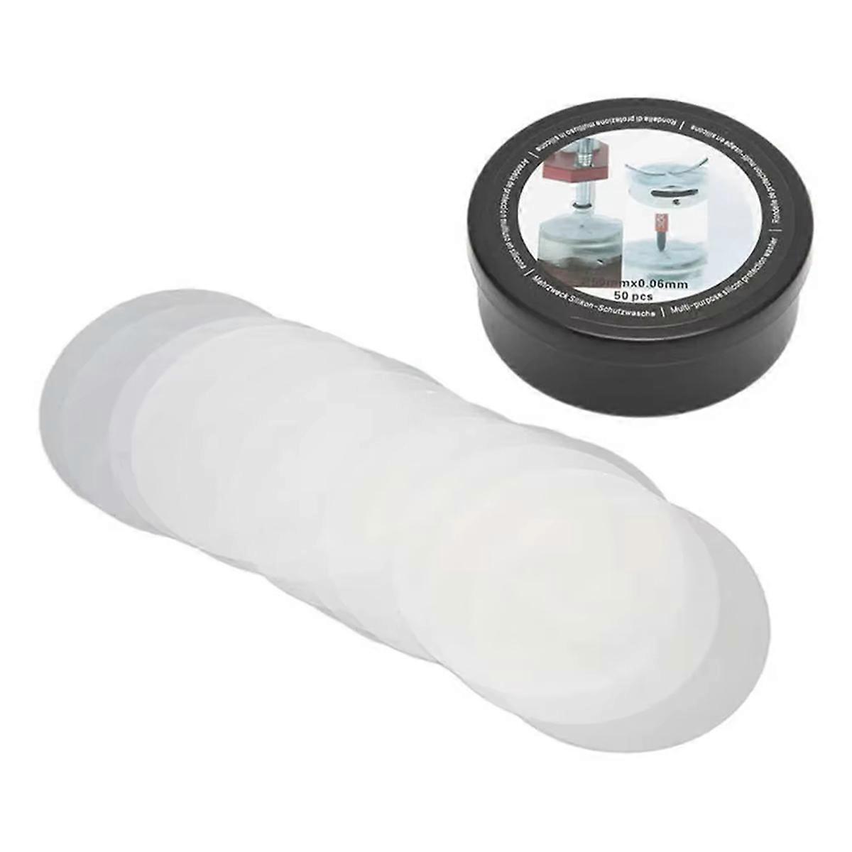 50Pcs Plastic Watch Dial Protecting Plastic Sheets for Watchmaker