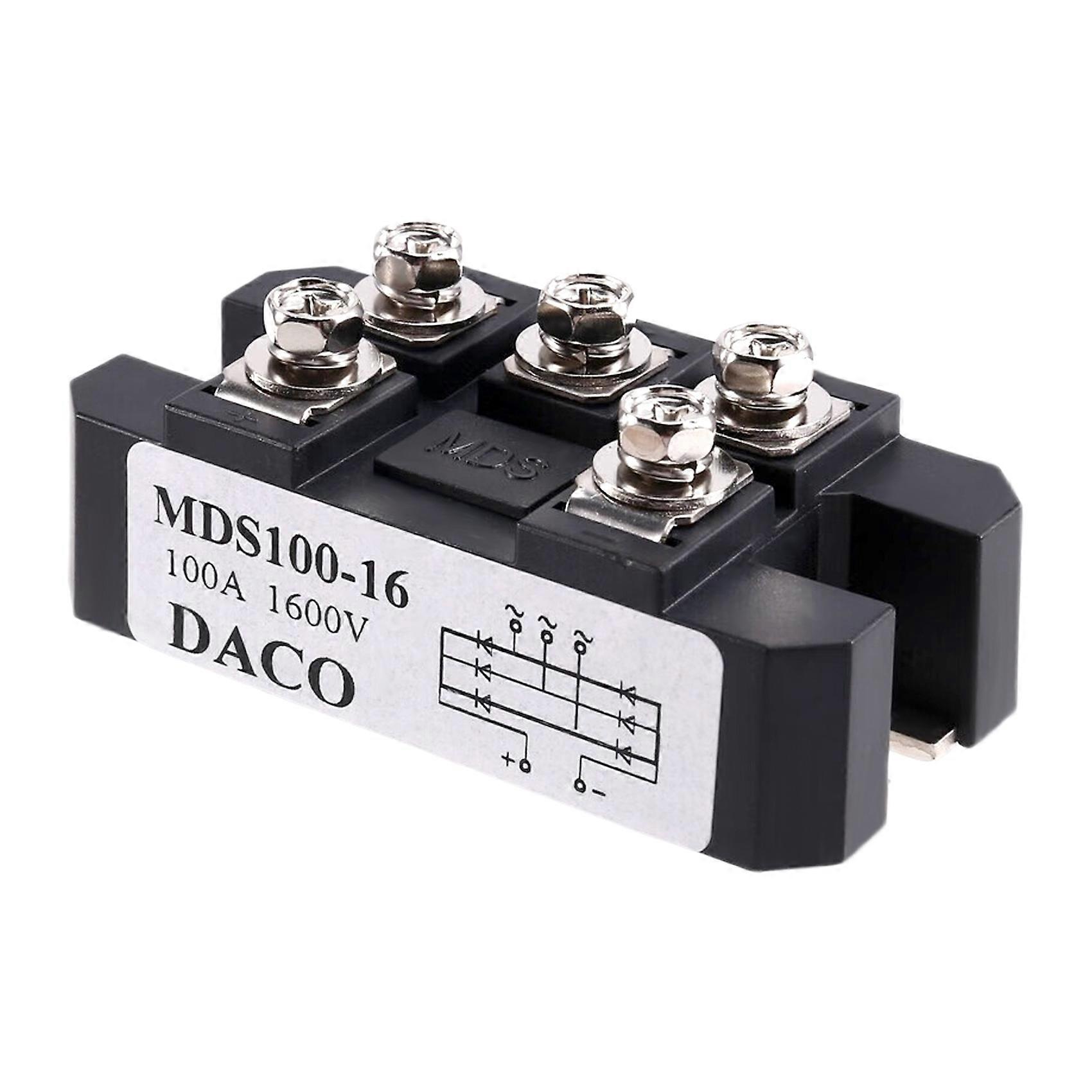 Three-Phase Rectifier Module MDS100-16 MDS100A1600V Three-Phase Bridge Rectifier
