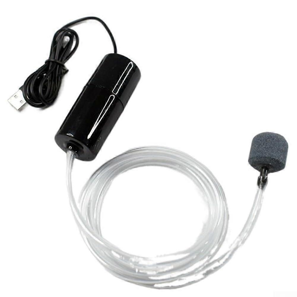USB Oxygen For Aquariums Portable Mini Bubbler For Fish Tanks Quiet Operation Efficient Oxygenation USB Powered