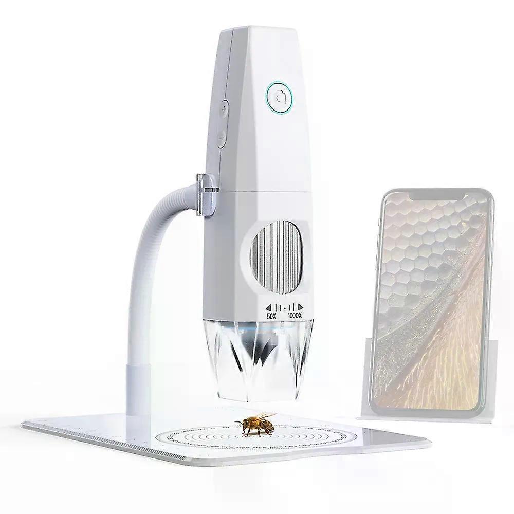 2MP 1080P WiFi Electron Microscope USB Mobilephone Computers Connecting Microscope Photo Video Taking Electron Microscope