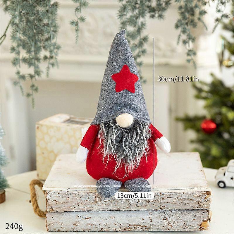 Faceless Gnome Doll Creative Christmas Decor Cute Desktop Ornament