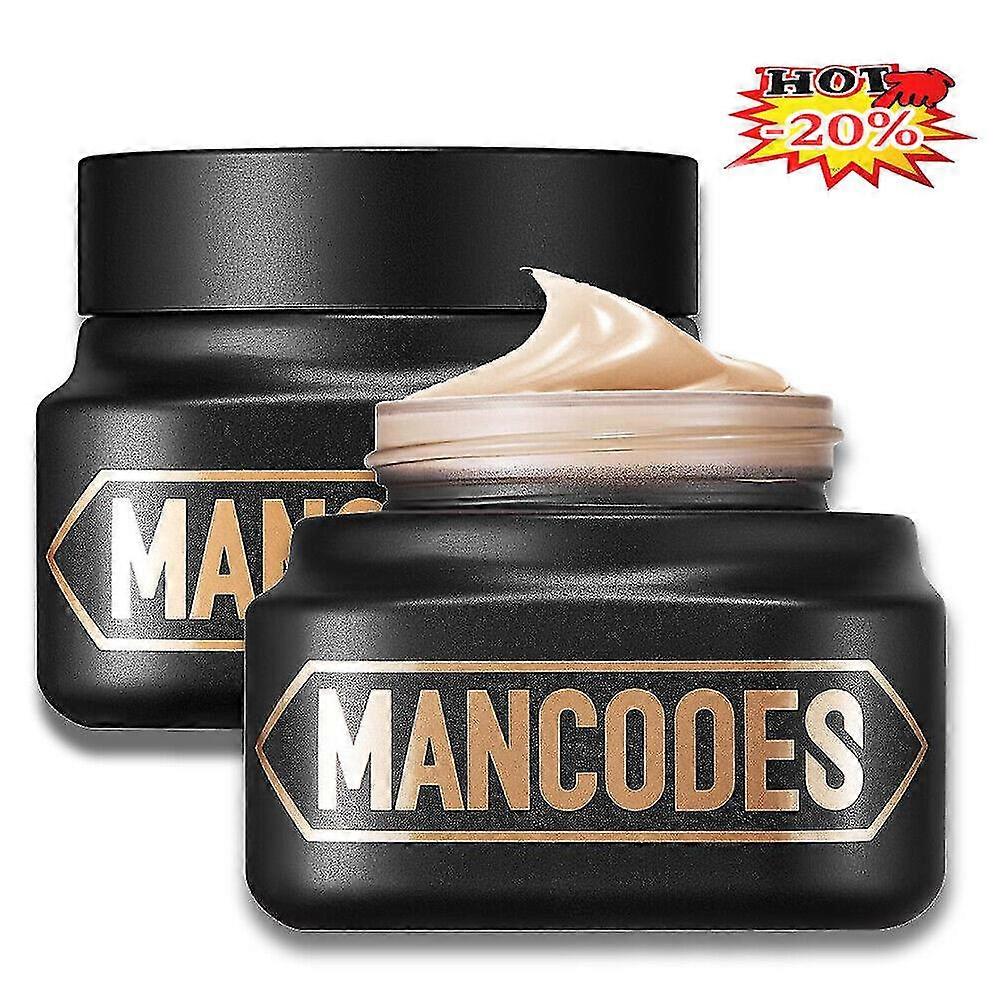 2025 Manscode Men's Makeup Cream, Mancodes Moisturizing Concealer Cream for Face