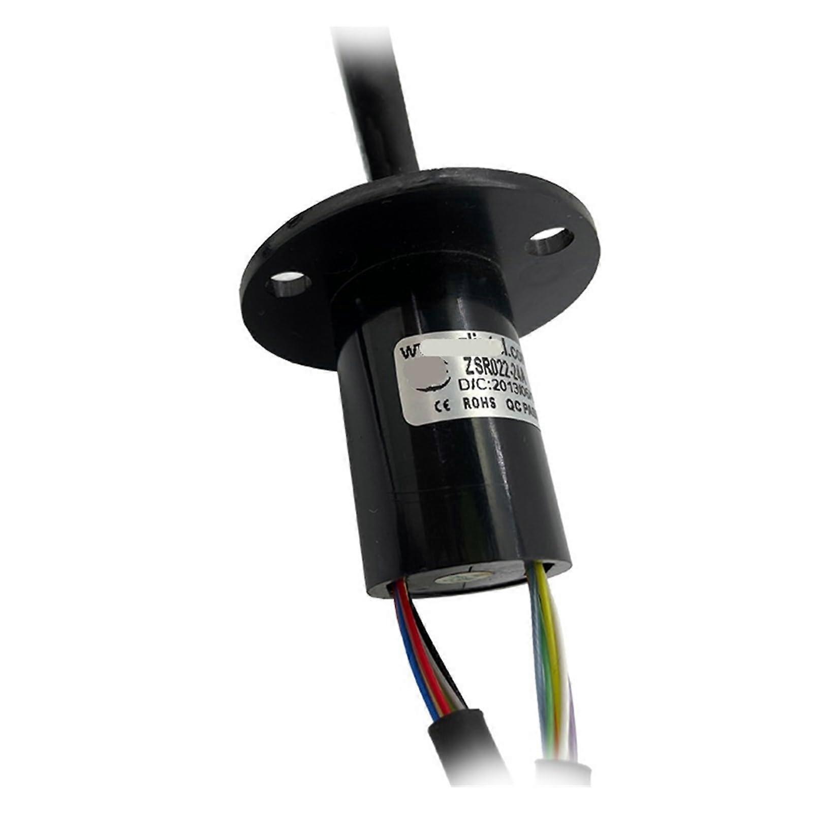 OD 22mm 24Way 2A Rotary Compact CapType Conductive Slip Ring For Robotics And Automation 2A Current Rating