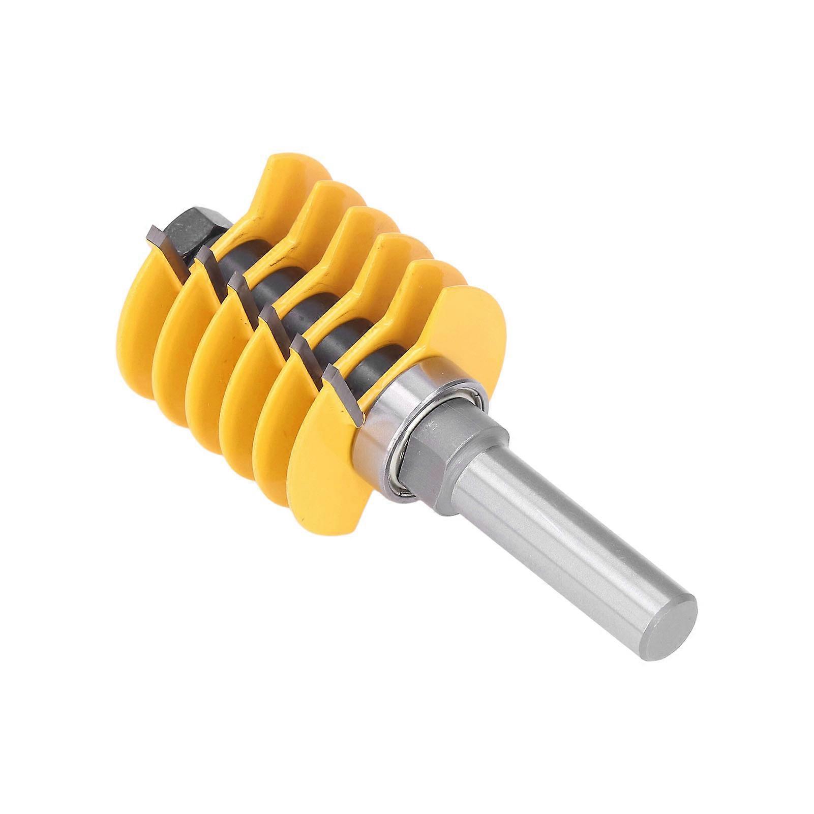 Router Bit 12mm Shank 2 Teeth Adjustable Wood Cutter Cutting Tool for Woodworking