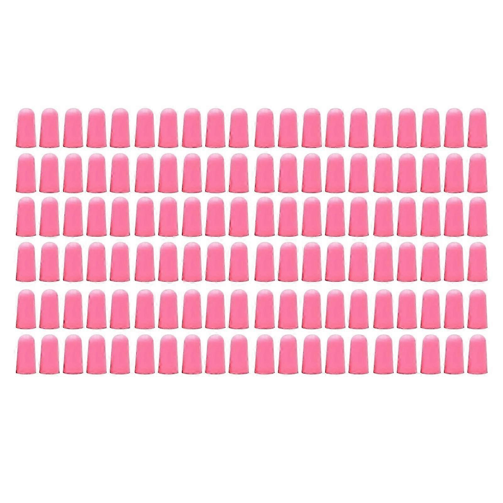 120pcs Soft Ear Plugs Pu Noise Reduction Sound Blocking For Sleeping Studying 38db Pink