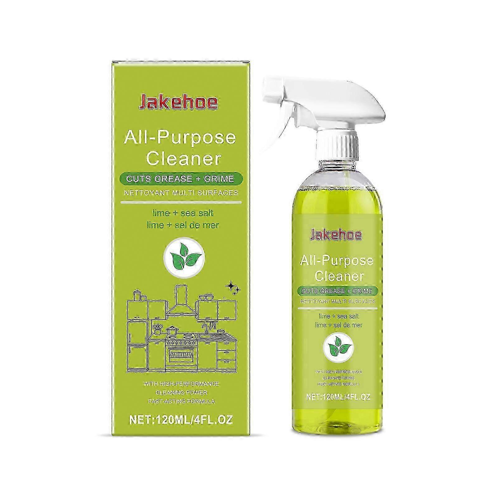 Multi-Surface Cleaner, 1pcs Stain & Scale Remover for Kitchen & Bathroom, 120ml