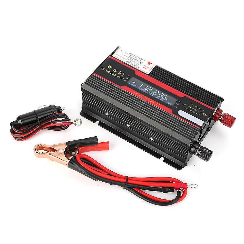 DC to AC power inverter 600W - car converter with LCD screen