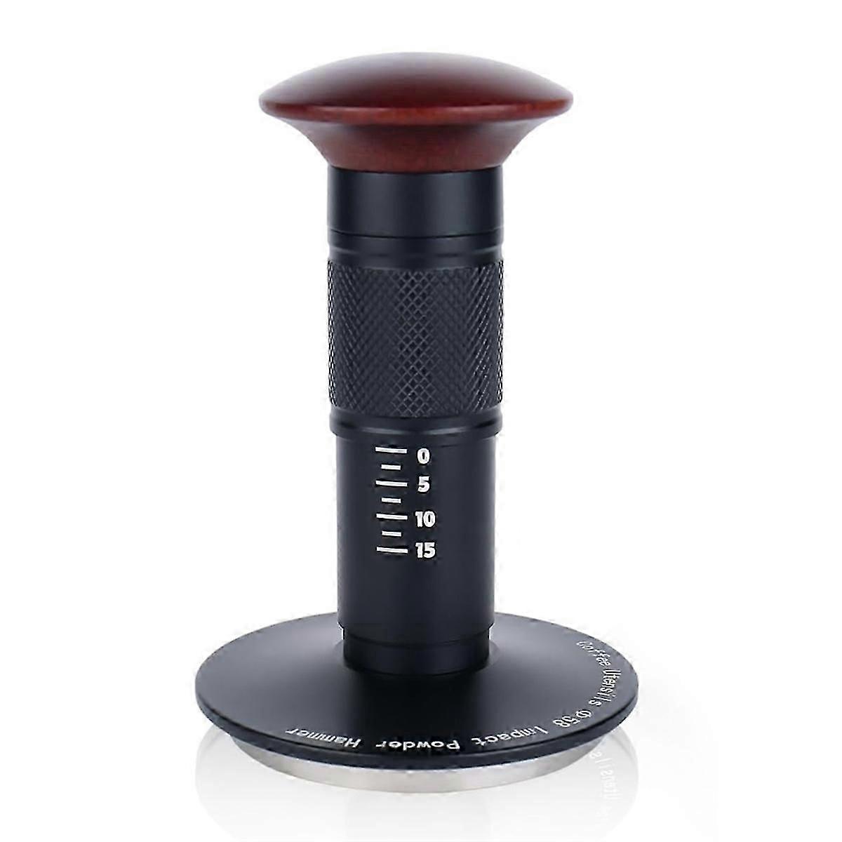 unique Espresso Tamper with Sound Feedback, Impact Coffee Tamper, 51mm