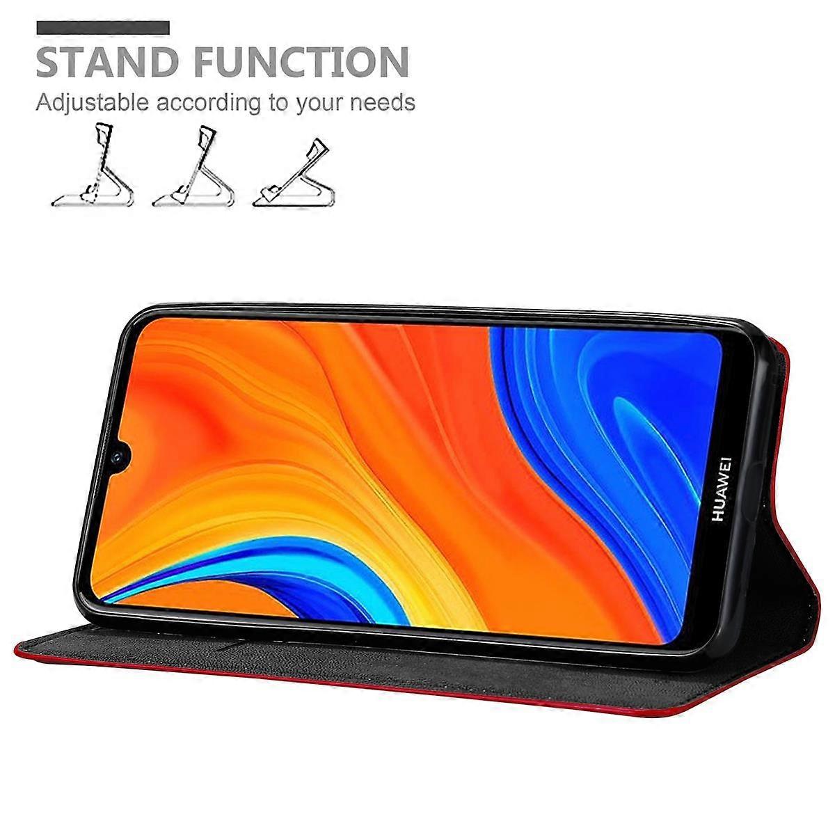 Θήκη Huawei Y6S - Προστατευτική θήκη με λειτουργία βάσης και υποδοχή κάρτας