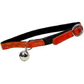 Cat Collar Elastic Reflective Cat Collar With Bell, Unique Paw Pattern