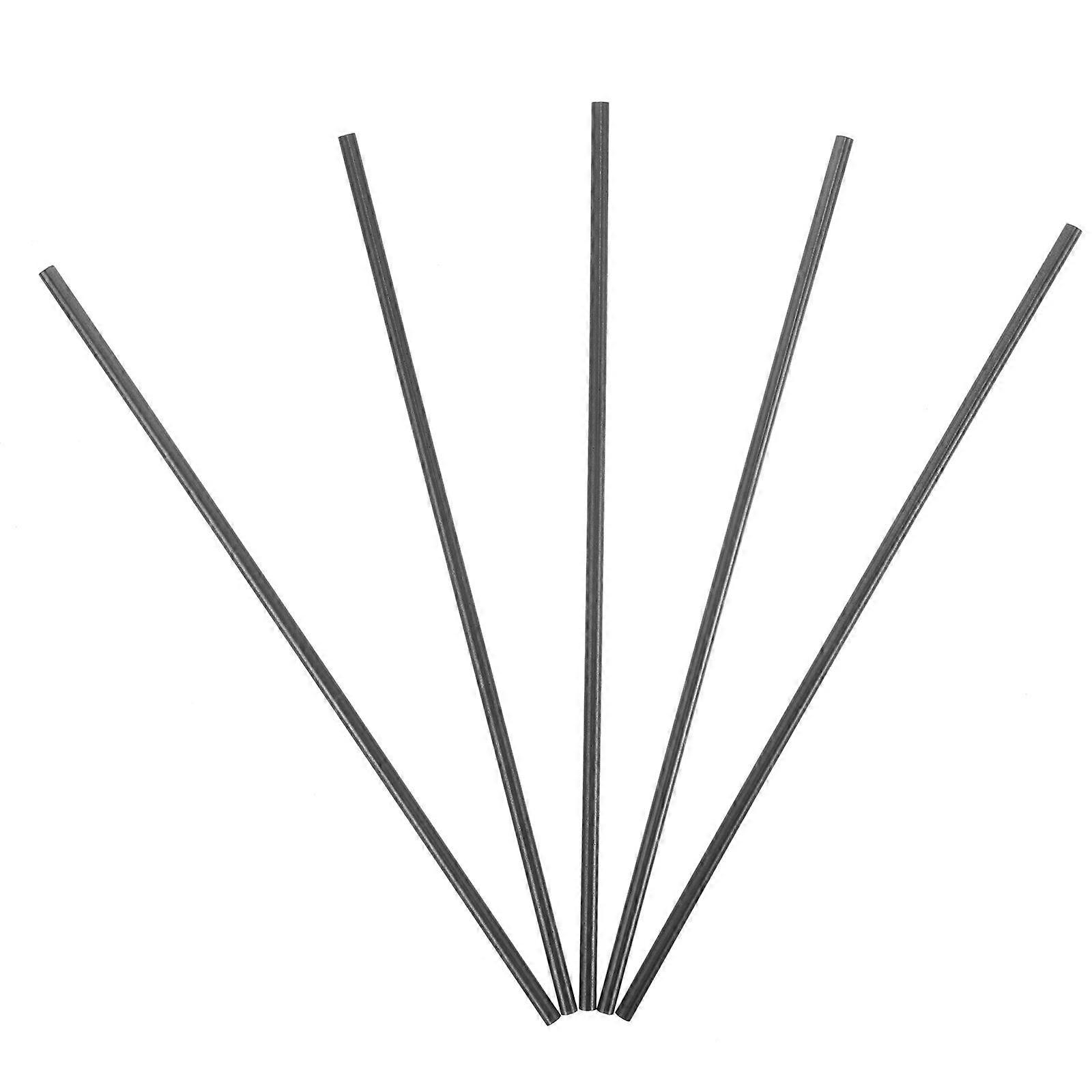 5pcs Graphite Stirring Rods Stir Stick Graphite Stirring Sticks for Melting Casting