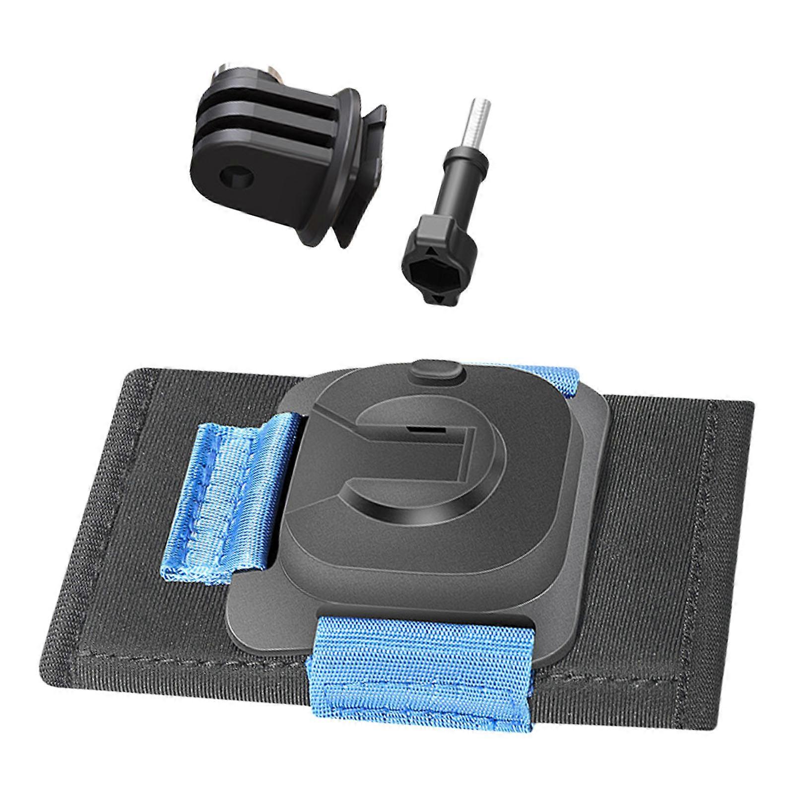 360 Degree Rotating Backpacks Clip Mount Shoulder Straps Holder for Action Cameras for Multiple Models Multicolor