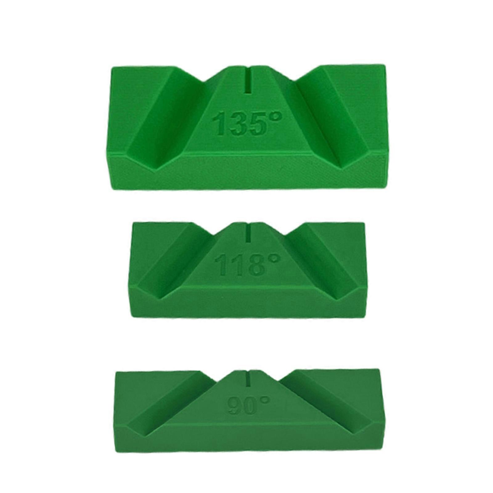 Professional 3PCs Precise Drill Bit Grinder Tool Adjustable 90 118 135 Degree Angled For Woodworking Metal ABS Design Multicolor