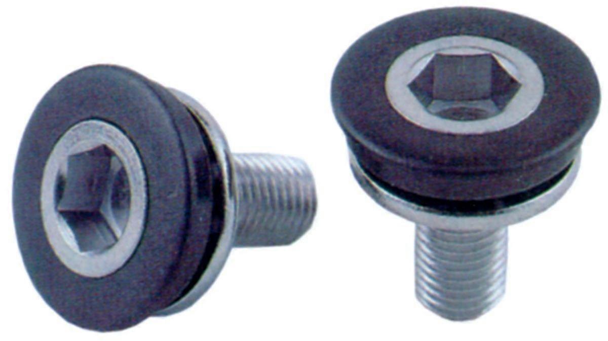 Crank Retention M8 Bolts for Bicycle Chainring Fixing and Crankset Attachment Steel