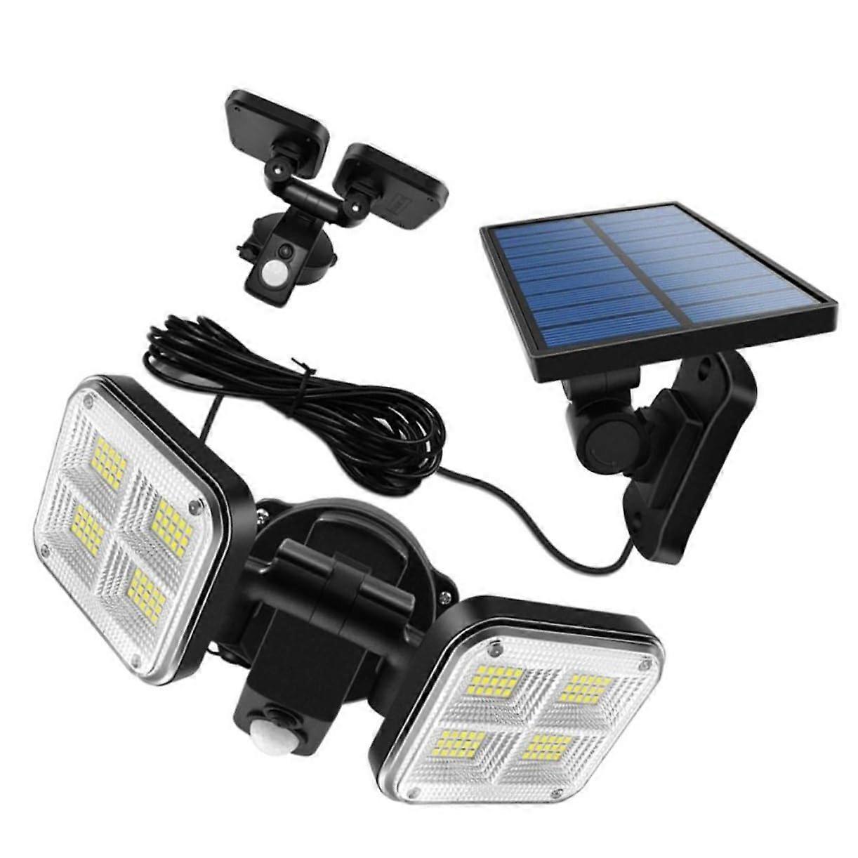 Solar Wall Light With Motion Sensor Outdoor Garden Decor Weatherproof EnergySaving