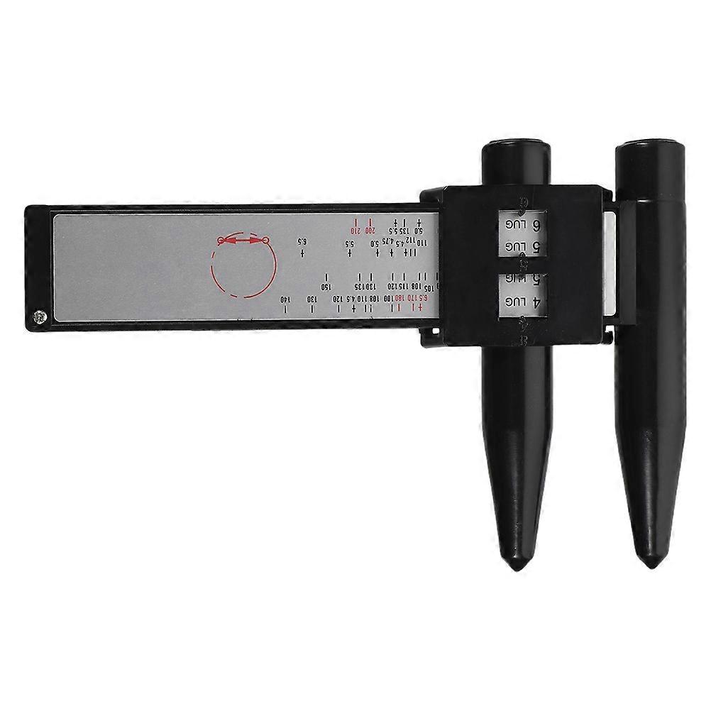 Hole Position Scribing Ruler Wheel Hub Measuring Tool for Modification Enthusiasts