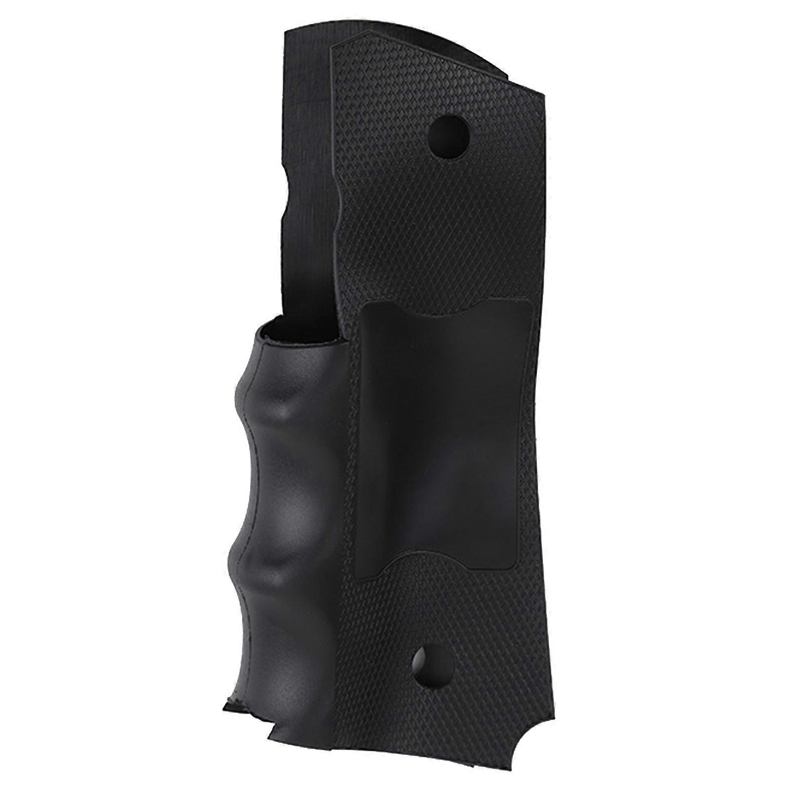 Outdoor Tactically Rubber Finger Grooves Insert Black Rubber Finger Insert Embedded NonSlip Pads for Model 1911 Grips Multicolor