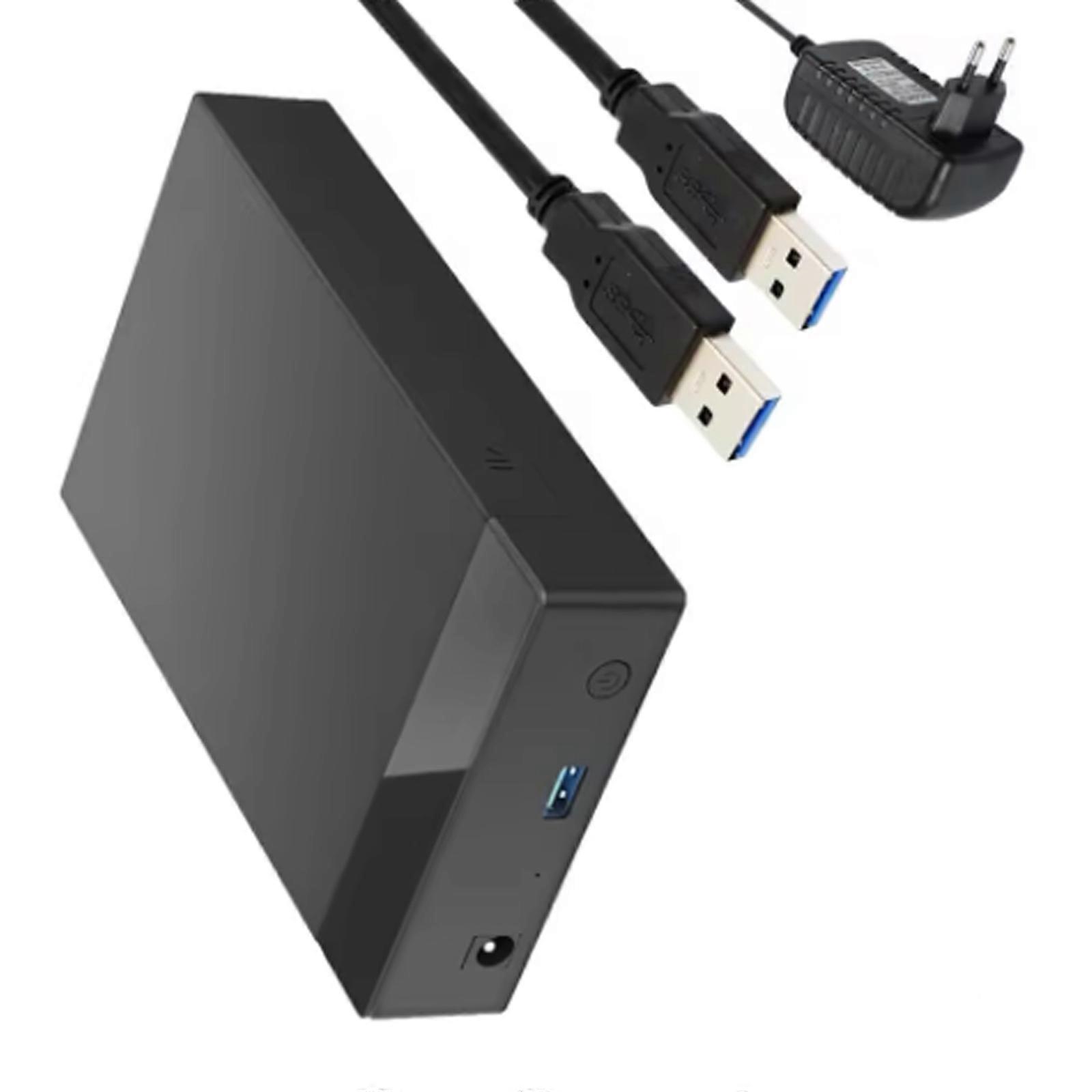 USB3.0 Mobile Enclosure Box 2.5/3.5inch Mechanical Hard Drives Solid States Drives Case Hard Drives Enclosure for PC Multicolor