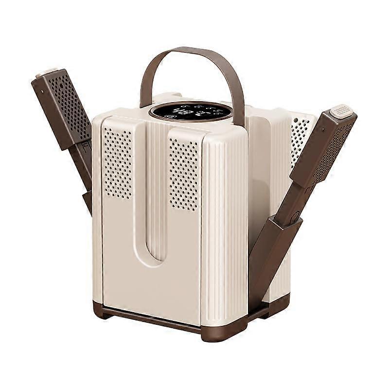 Shoe Dryer with 6 Arms and Timer, Fast 360° Drying for Boots and Sneakers, Foldable Portable Design