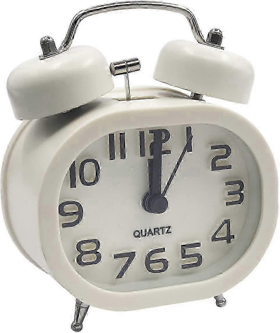 e Alarm clock analogue double bell alarm clock novelty bell alarm clock