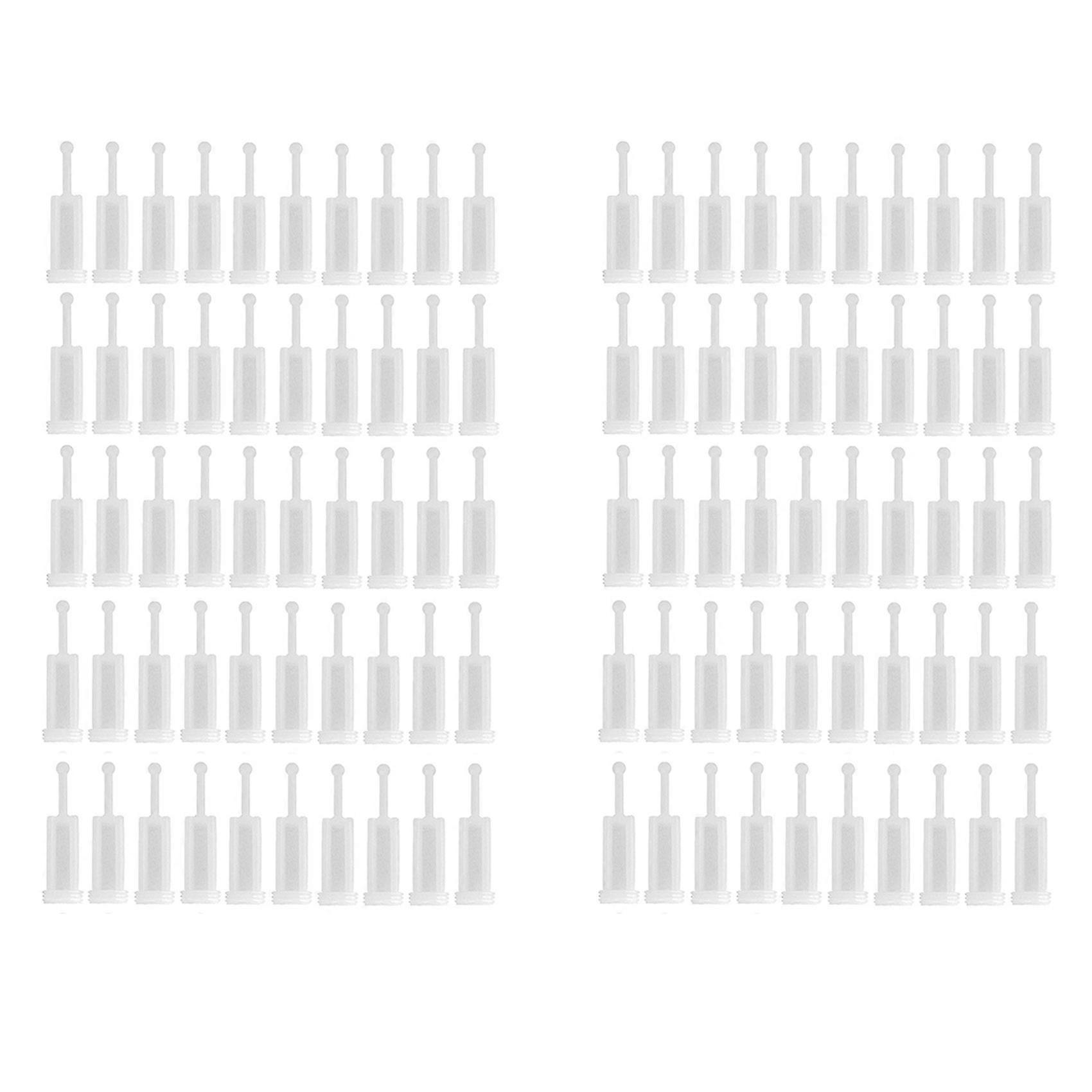 100Pcs Universal Tool Filters Fine Mesh, Disposable Feed Tool Paint Strainer Reduce Clogging
