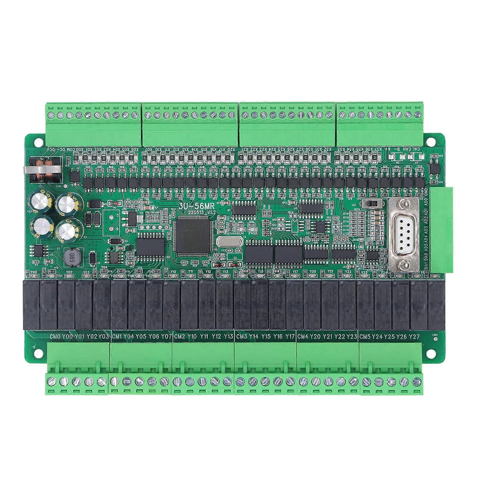 DC24V 1A PLC Industrial Control Board 32 Input 24 Output Programmable Logic Controller Relay