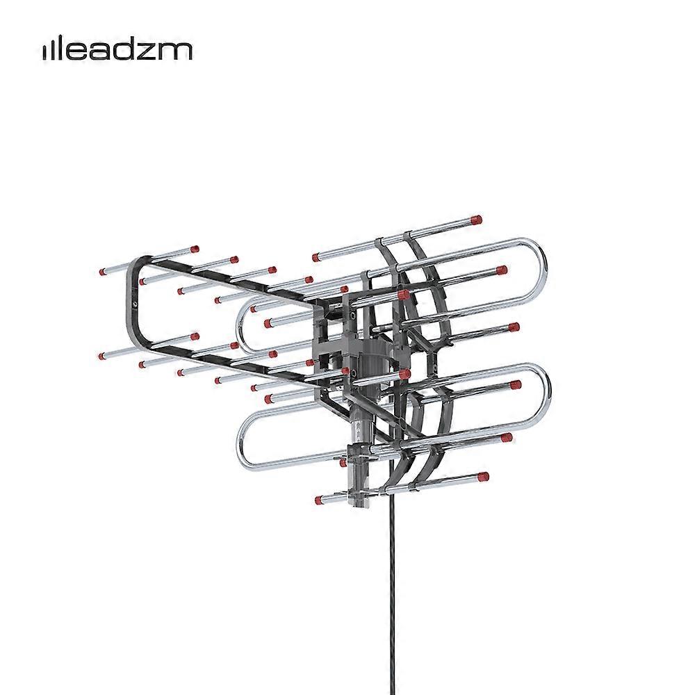 Antenne TV extérieure rotative à 350° TA-851B, double bande 45-860 MHz, gain élevé 22-28 dB, télécommande, faible consommation, installation facile pour VHF/UHF