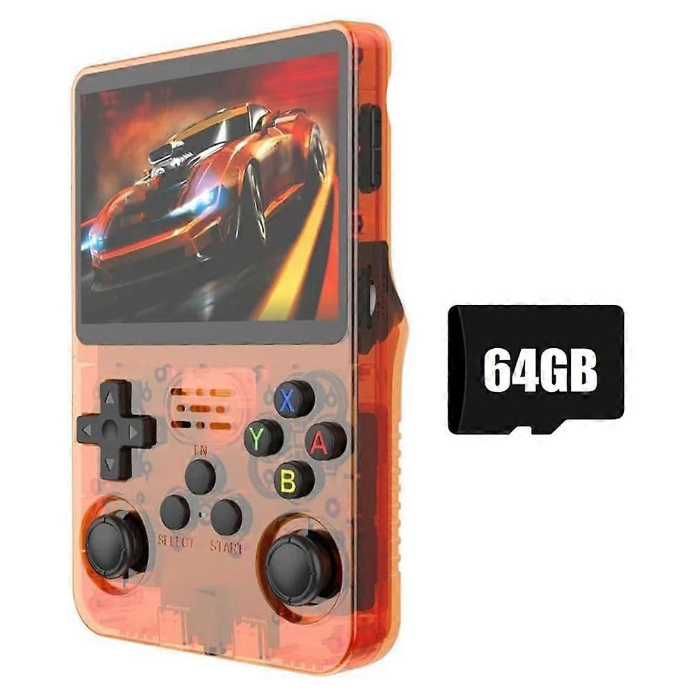 K36S R36S Retro Game Console 64GB Linux System 3.5 Polegadas IPS Tela B