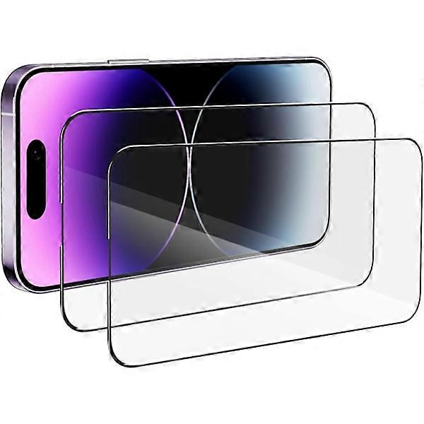 2-Pack - compatible with iPhone 12 - Tempered Glass Screen Protector compatible with iPhone 12