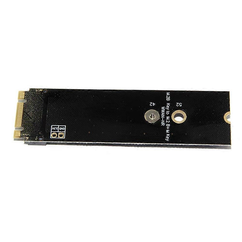 M.2 B-Key to M.2 M-Key NVME or B-Key Adapter Card 4G 5G Network Card Module with SIM Card Slot