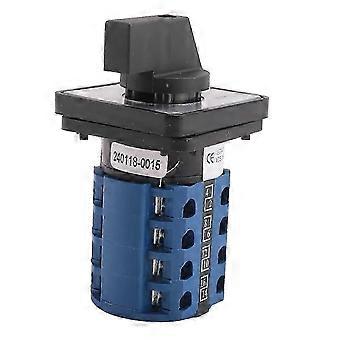 Rotary Switch On-Off-on 3 Position 4 Phases 20A 500V Double Speed Motor ...