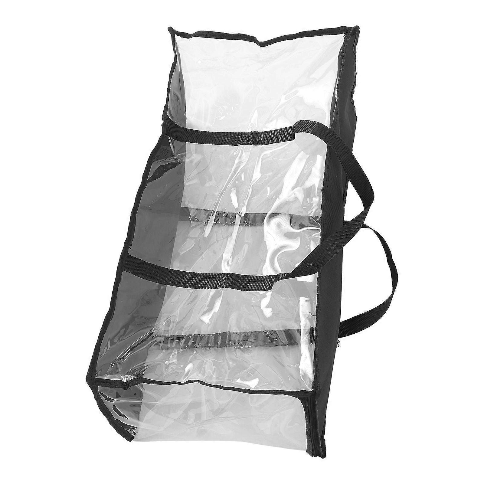 Portable Black Book Storage Bag for Storage and Daily Use