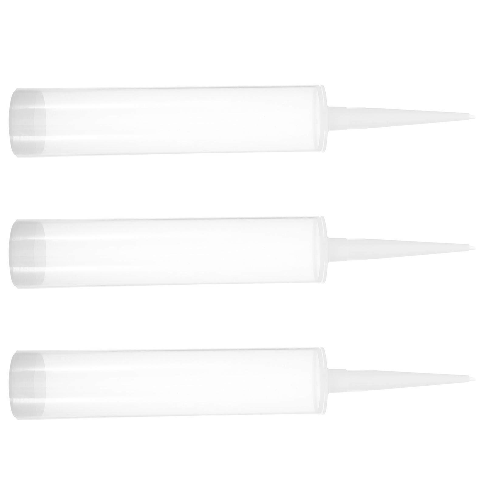 Empty Caulk Tubes Precision Threading Universal Design For Professionals Diy Users 3Sets