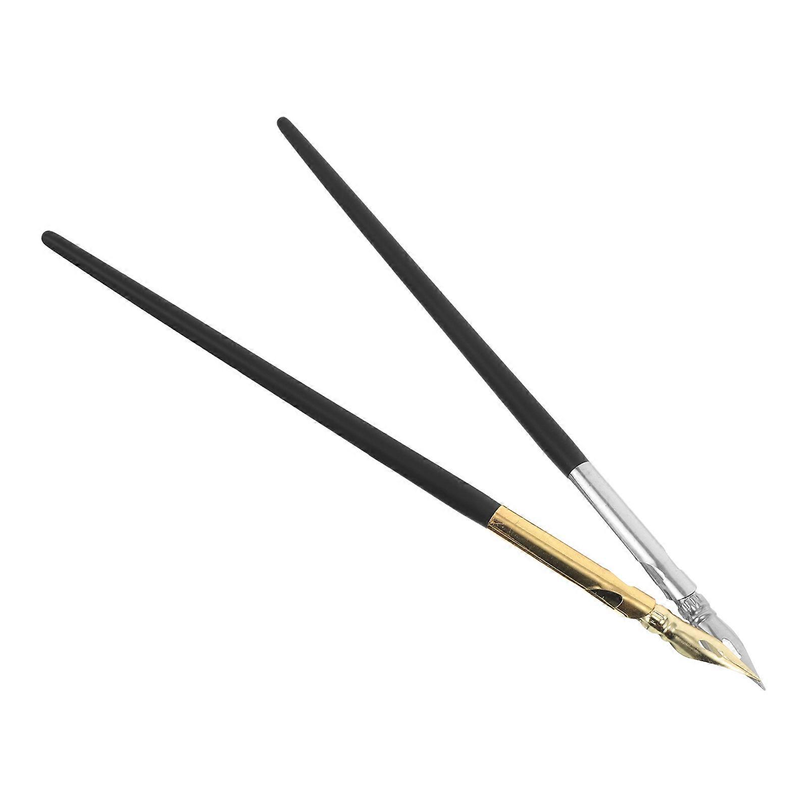Calligraphy Pen Set for Drawing 2Pcs Ink Dip Pens for Artists