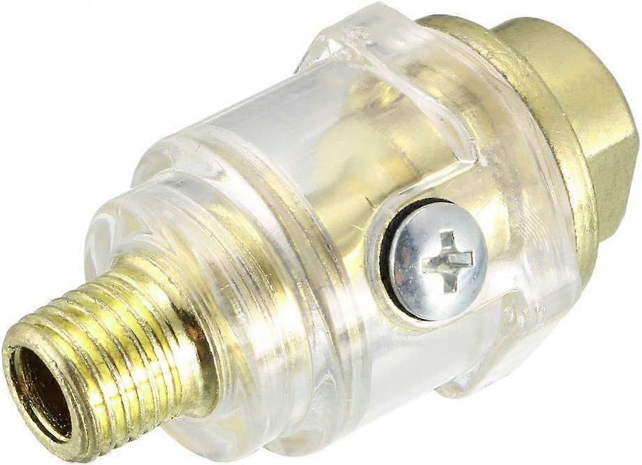 Type Quick Coupler, Air Quick Connect, 1/4" NPT Brass 3 Pieces